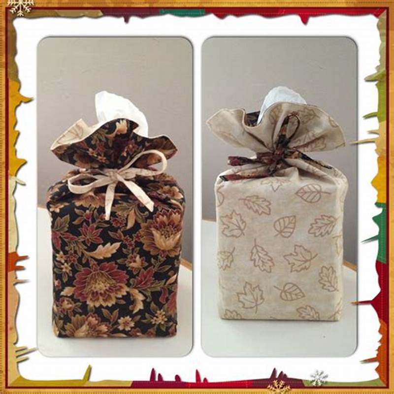 Tissue Box Cover Sewing Pattern