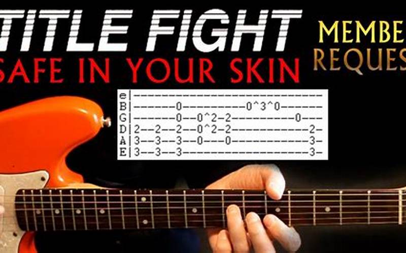 Title Fight Guitar Tabs For Beginners