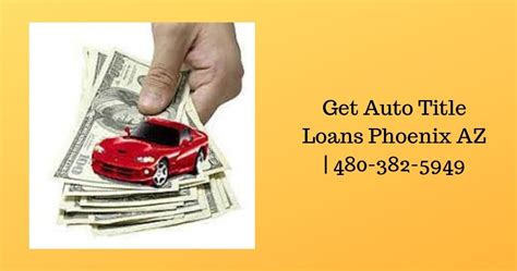 Title Loans Phoenix Arizona