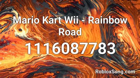 Title Theme - Mario Kart Wii Roblox ID - Roblox music codes