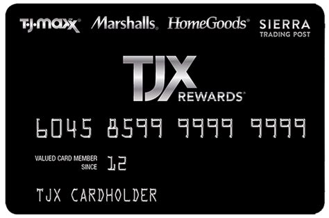 Tj Tj Maxx Credit Card