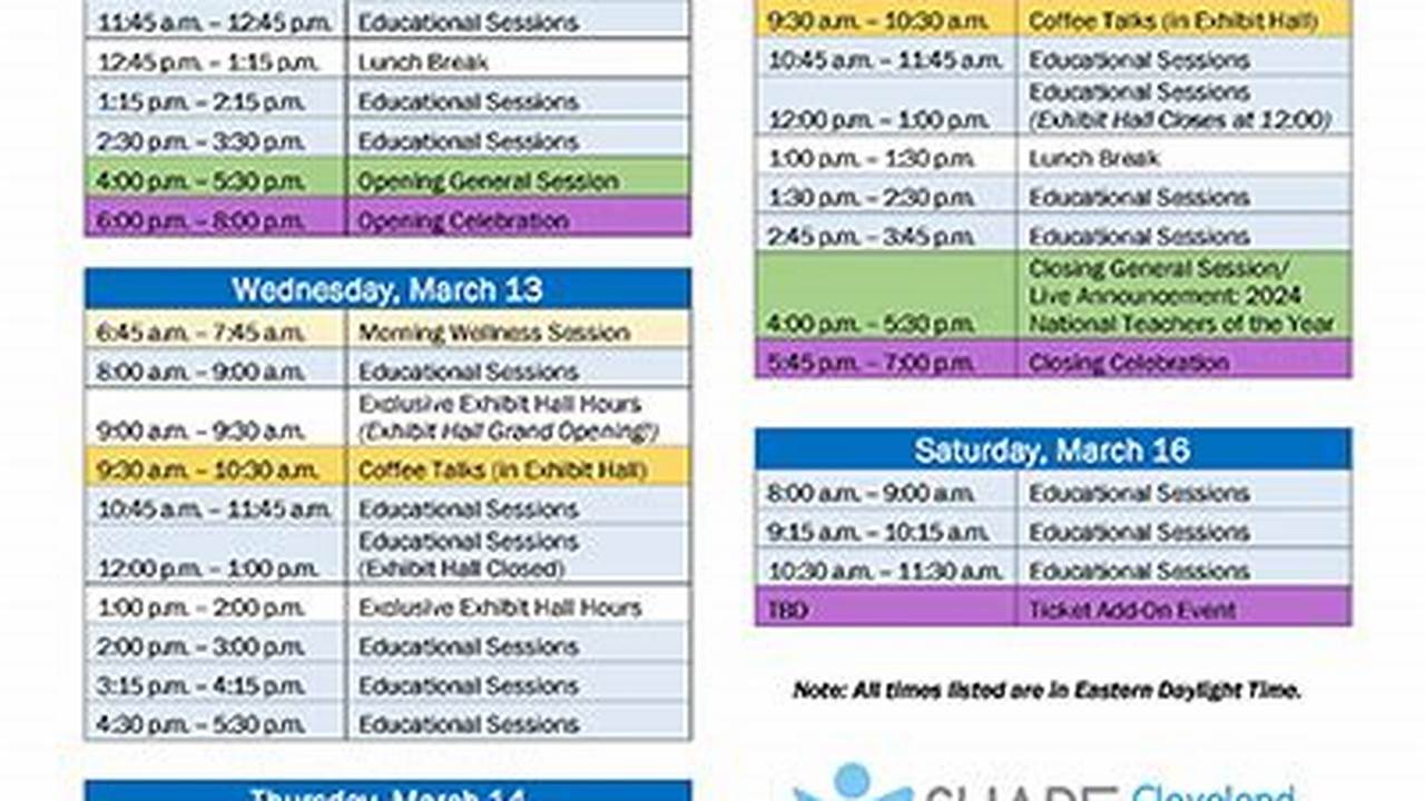 Tla Conference 2024 Schedule