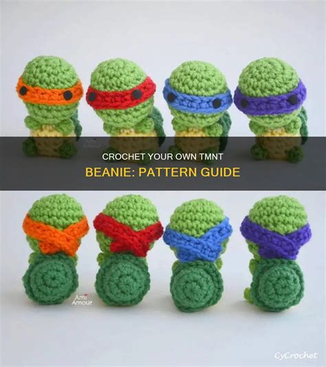 Tmnt Crochet Beanie