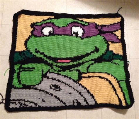 Tmnt Crochet Blanket