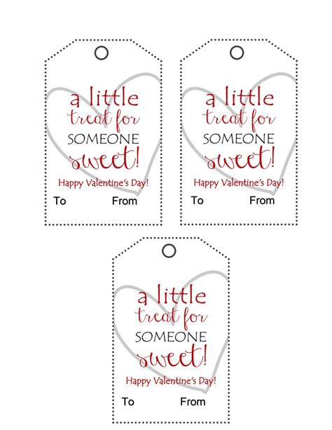 To From Gift Tags Printable