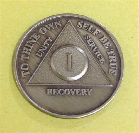 To Thine Own Self Be True Unity Service Recovery Coin