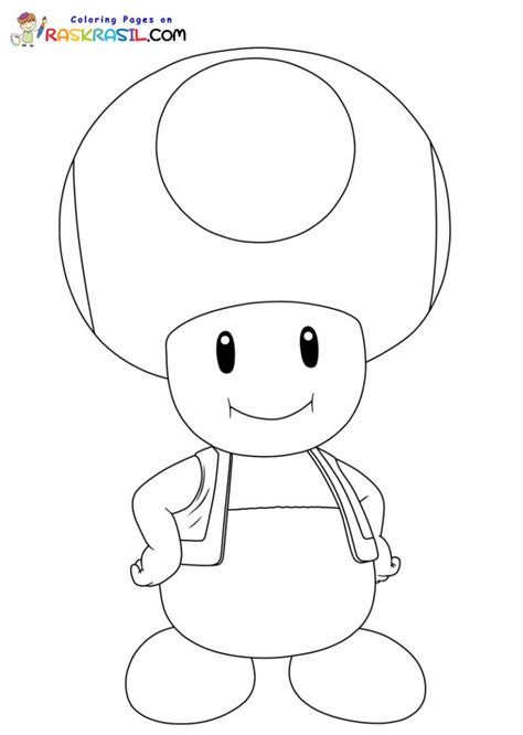 Toad Malvorlage