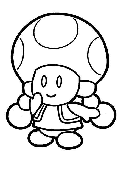 Toadette Coloring Pages