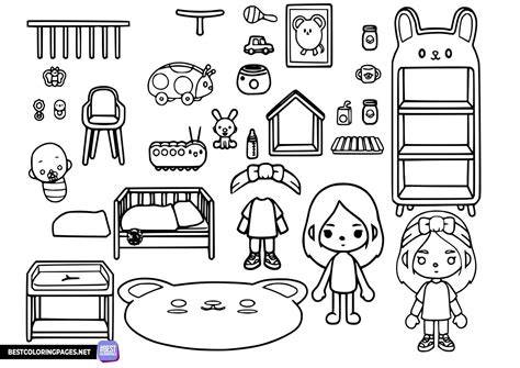 Toca Boca Coloring Pages