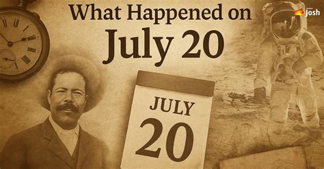 Today In History July 20