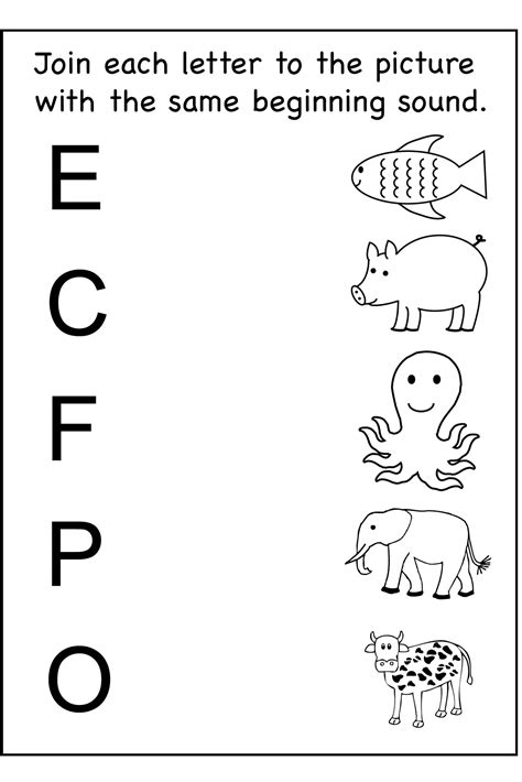 Toddler Learning Printables