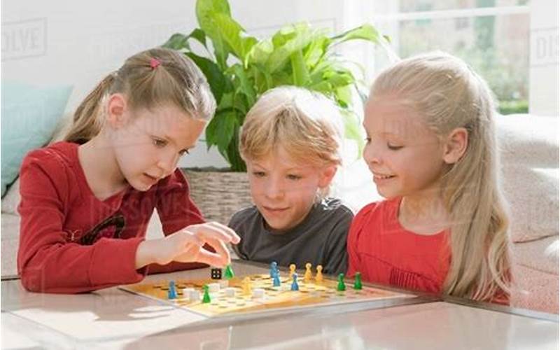 Toddlers Playing Board Games