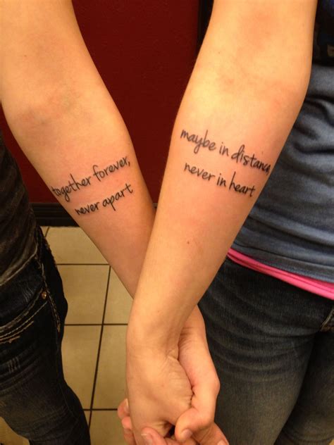 Together Forever Tattoo