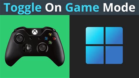 Toggle Game Mode On (or Off)