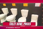 Toilet Bowl Price List