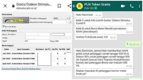 Token Pulsa Gratis Pln 2020