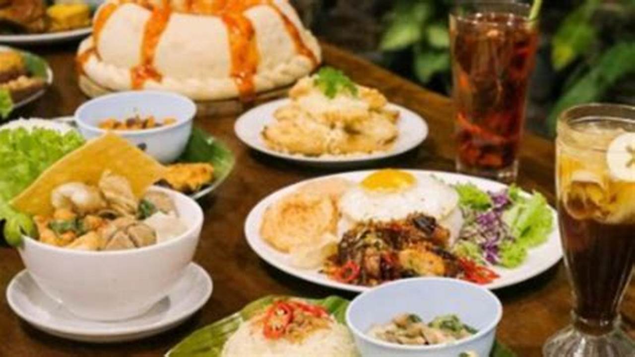 Toko Ritel Kelas Atas, Kuliner