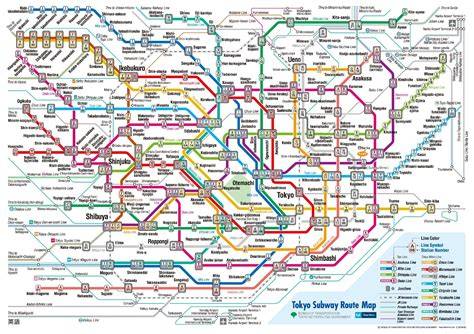 Tokyo Subway Lines