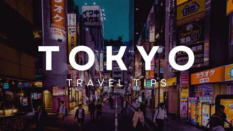 Tokyo Travel Tips