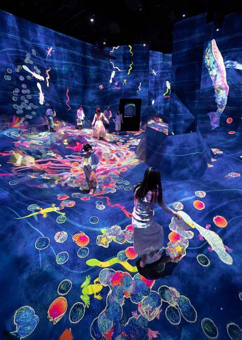 東京プロジェクションマッピングとデジタルアートの世界