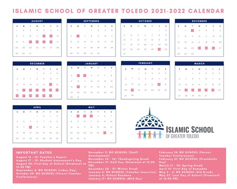 Toledo University Academic Calendar