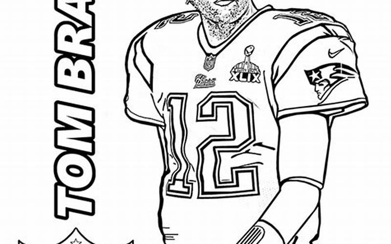 Tom Brady Coloring Page