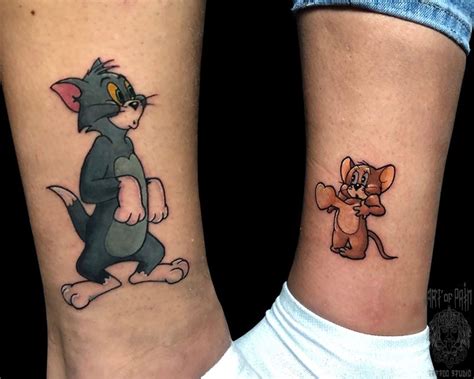 Tom And Jerry Tattoos