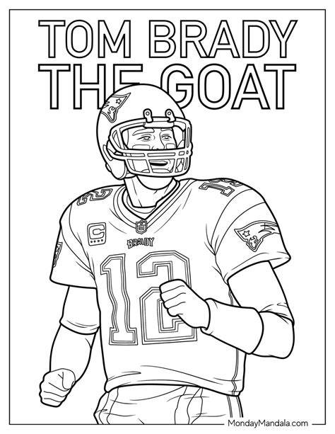 Tom Brady Coloring Page