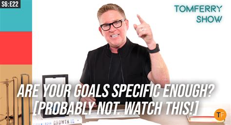 Tom Ferry Goal Setting Worksheet