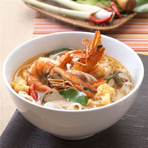 Tom Yum Kung Noodles