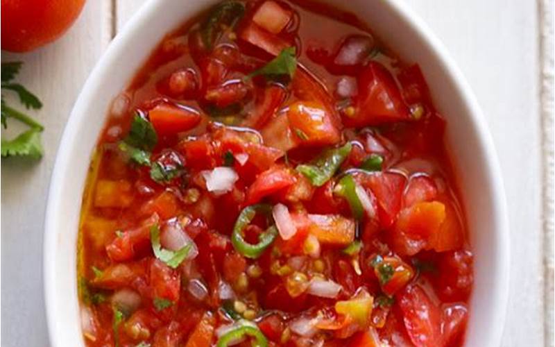 Tomato Salsa Resep