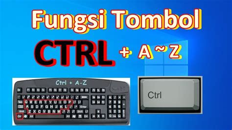Tombol Ctrl + V Pada Keyboard