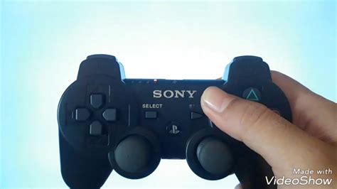 Tombol aksi utama stik PS3 bola