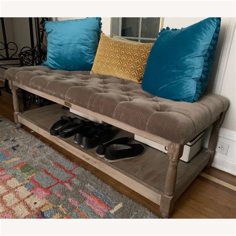 Tommy Hilfiger Tufted Bench