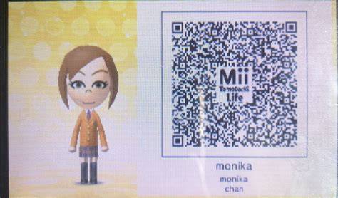 トモコレ MiiのQRコード共有とアニメキャラ