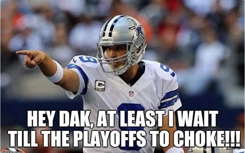Tony Romo Choke Meme