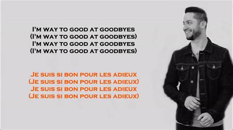 Too Good At Goodbyes Traduction