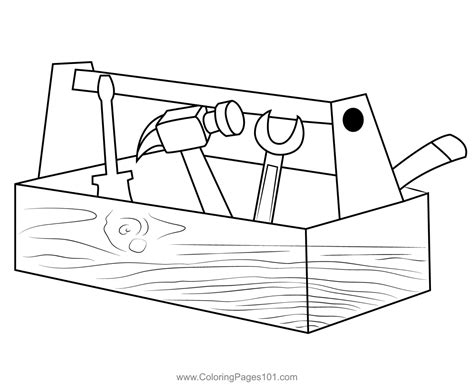Tool Coloring Page