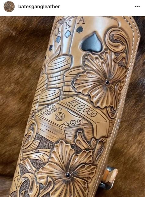 Tooled Leather Tattoo