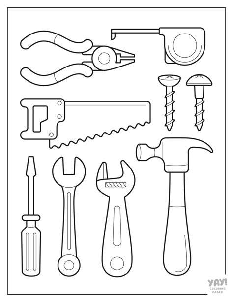 Tools Coloring Pages