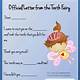 Tooth Fairy Letter Free Template