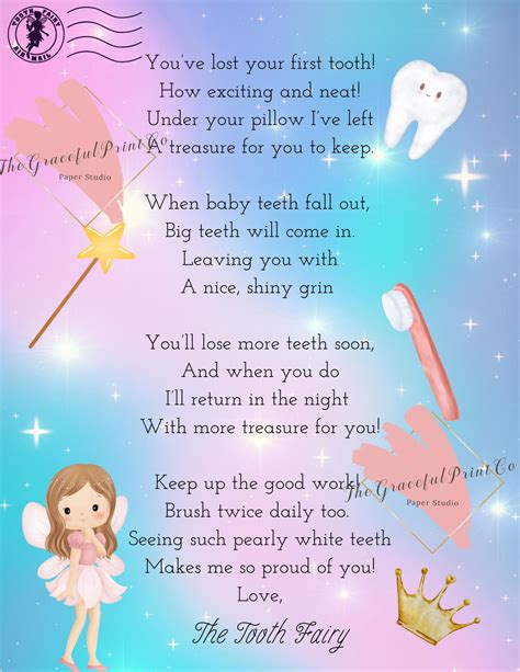 Tooth Fairy Letter | Free Printable