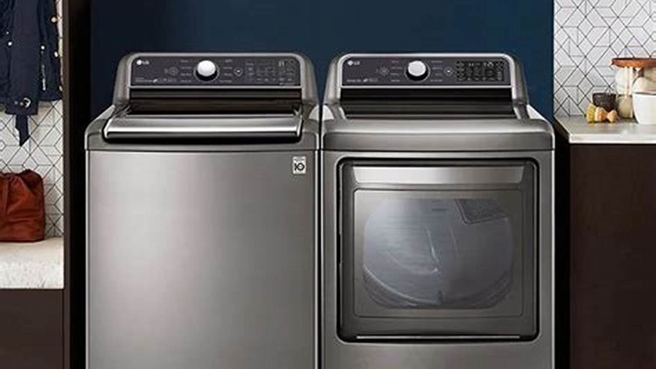 Top 5 Washing Machines 2024