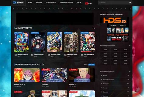 20 Meilleurs Sites pour Regarder Animes en Streaming VF VOSTFR