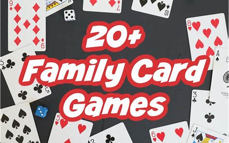 Top Discount Family Card Games