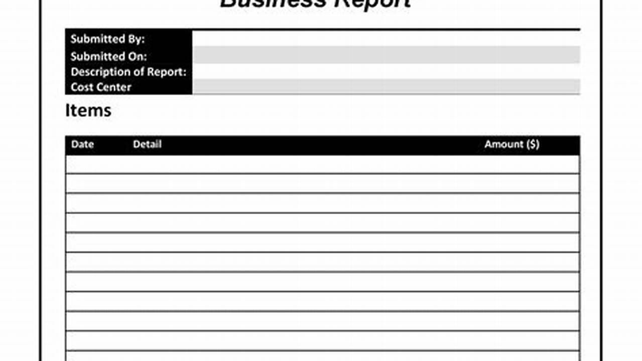 Top Templates for Business Reports
