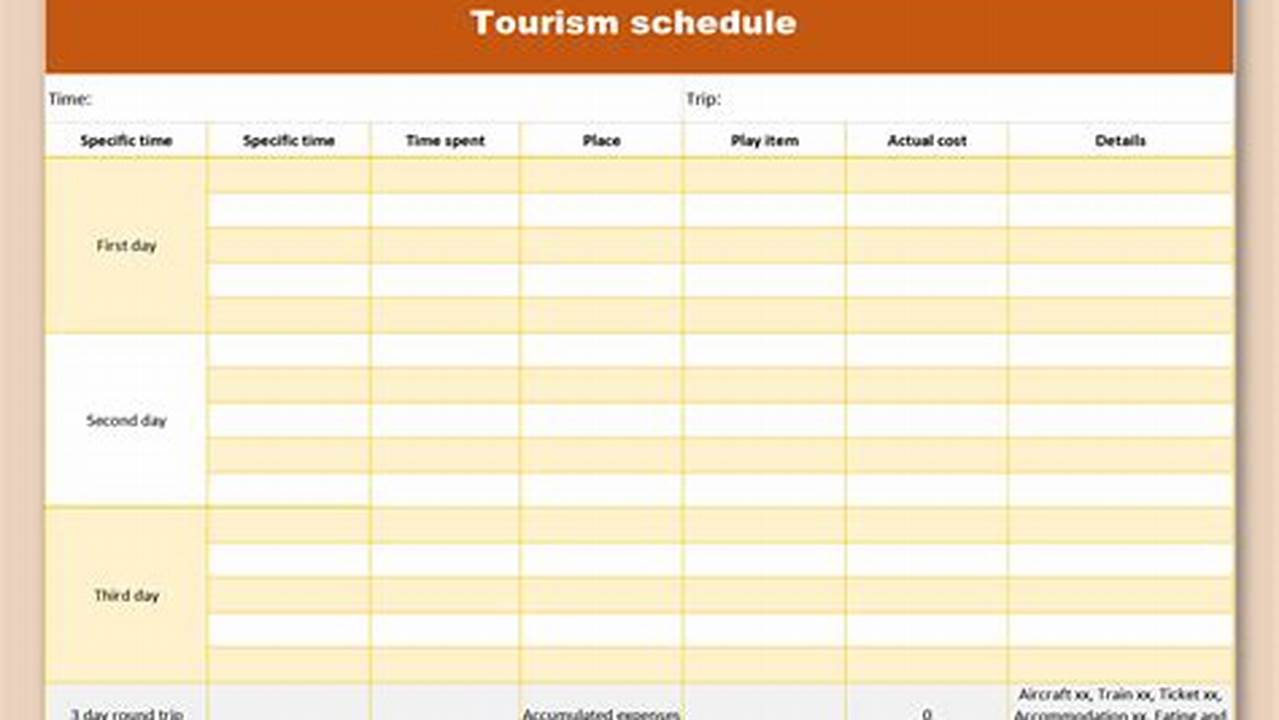 Top Excel Templates for Travel Planning: Optimizing Your Adventures