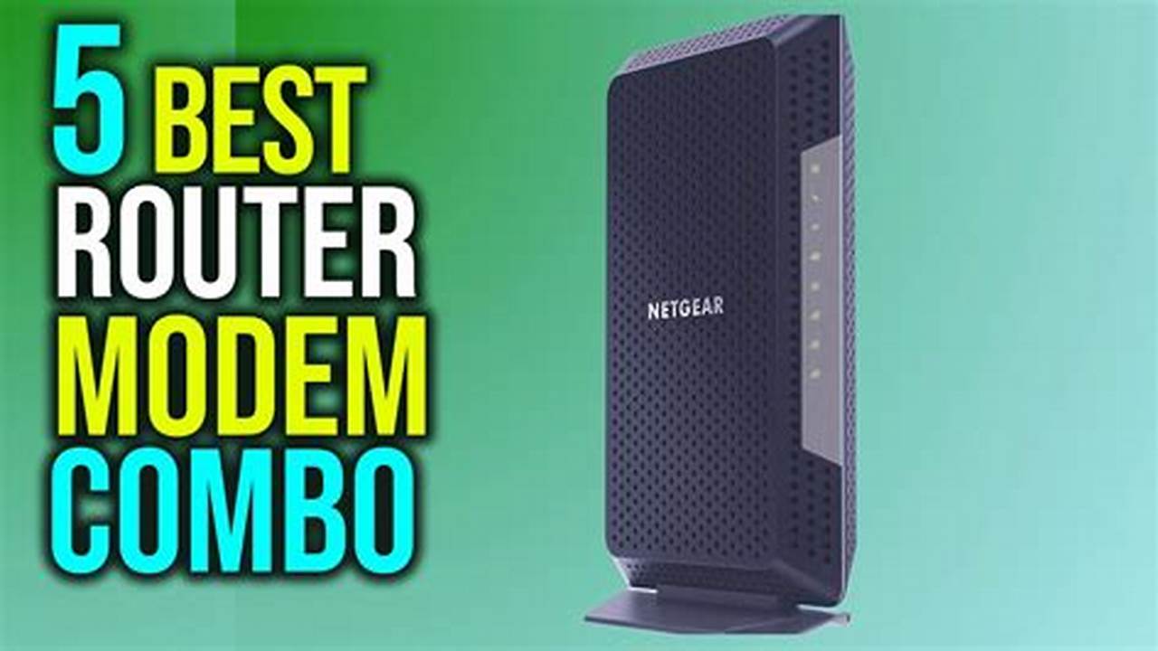 Top Modem Router Combo 2025