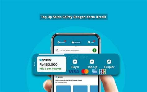 Top Up GoPay Dengan Kartu Debit