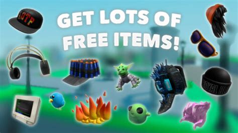Top 10 Free Items In Roblox